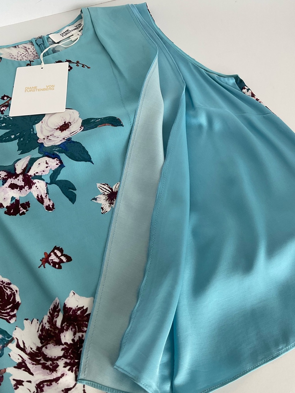 DVF Silk Top NWT